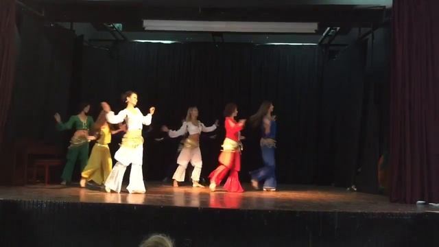 Восточный танец. Аиша и взрослая группа! Кипр 2016. Кирения. смотреть онлайн