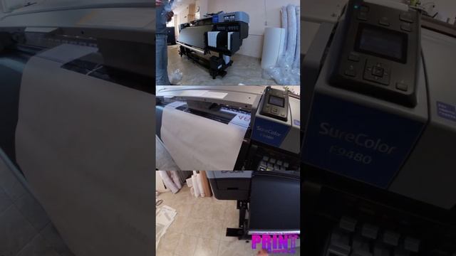 Сублимационный принтер Epson SC-F9480 #shortsvideo #сублимация #печать #epson #epsonprojector #топ