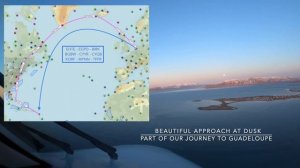 Visual approach at Reykjavik airport ? King Air B200