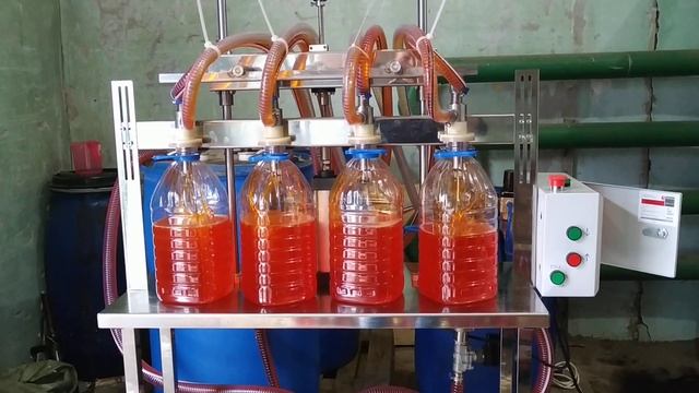 Оборудование для розлива подсолнечного масла в 5-литровые бутылки. смотреть онлайн