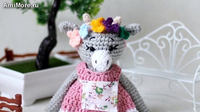 Амигуруми: схема Козочки. Игрушки вязаные крючком - Free crochet patterns. смотреть онлайн