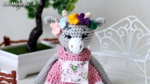 Амигуруми: схема Козочки. Игрушки вязаные крючком - Free crochet patterns.
