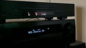 Yamaha cd -s303 in action