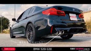 Modified Full Valverionic Exhaust for BMW 520i G30