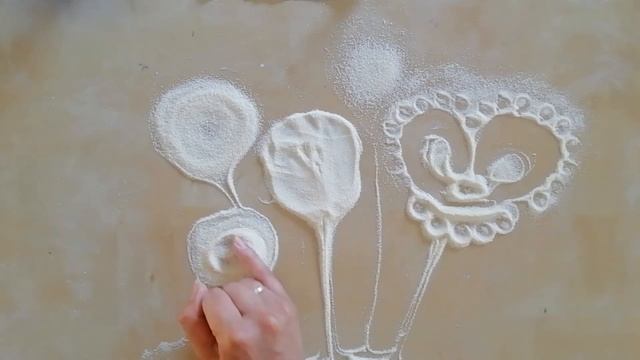 Ночь искусств-2023. Мастер-класс "Рисование манкой" смотреть онлайн