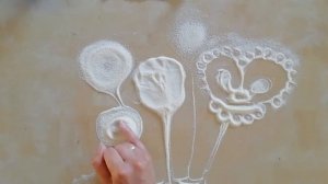 Ночь искусств-2023. Мастер-класс "Рисование манкой"