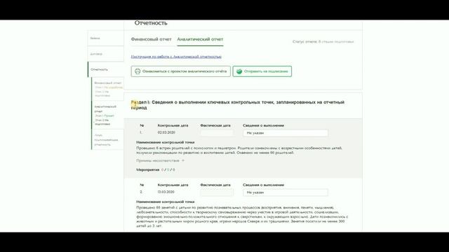 Аналитический отчёт: часть 1