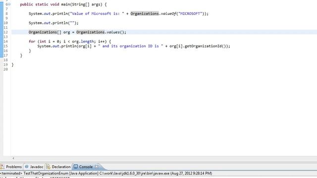 Java Authority Tutorial - Enums question answered смотреть онлайн