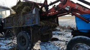 Самодельный прицеп из автомобиля ГАЗ 52. Надо найти время помочь отцу