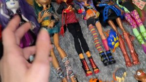 МОЯ КОЛЛЕКЦИЯ КУКОЛ МОНСТЕР ХАЙ // my collection of Monster High dolls