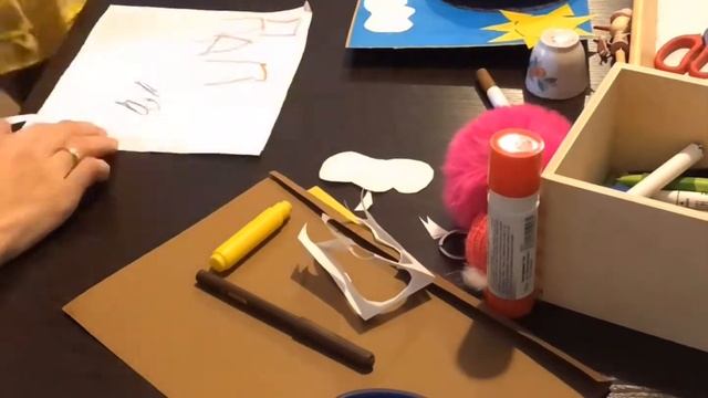 Открытка на 23 февраля/ воздушный шар/поделки из бумаги/ воздушный шар из бумаги/поделка из картона смотреть онлайн