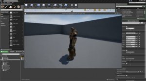 Настройка анимации персонажа в Unreal Engine 4