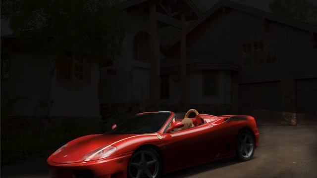 Ferrari Light Painting Video смотреть онлайн