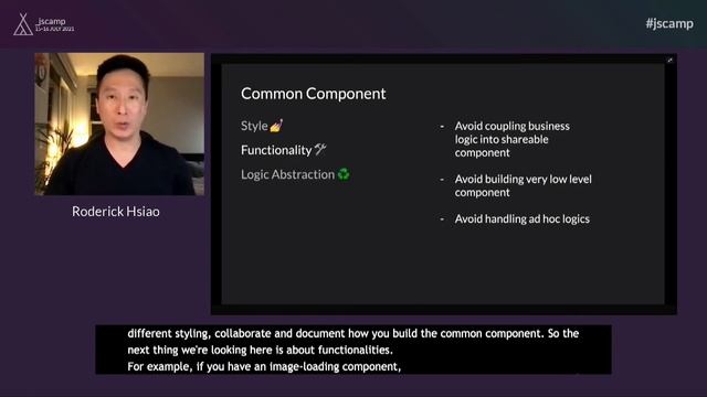 Building Large-Scale Web Apps by Roderick Hsiao | JSCAMP 2021 смотреть онлайн