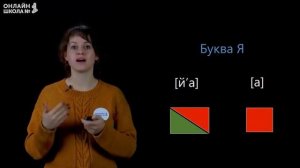 Видеоурок 12. Буква Я и звуки [а], [й'а]. Чтение 1 класс