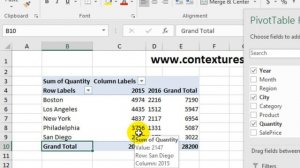 Excel Pivot Table Grand Total Headings