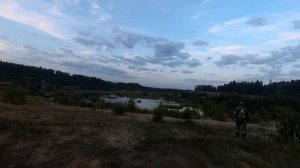 Вечерняя зорька на утку на карьерах Подмосковья! Лет есть!