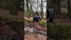 Suzuki king quad 750 brute force 750 ditch creek