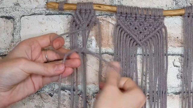 ПАНО НА СТЕНУ ЗА 2 ЧАСА | МАКРАМЕ | ПОДРОБНЫЙ УРОК