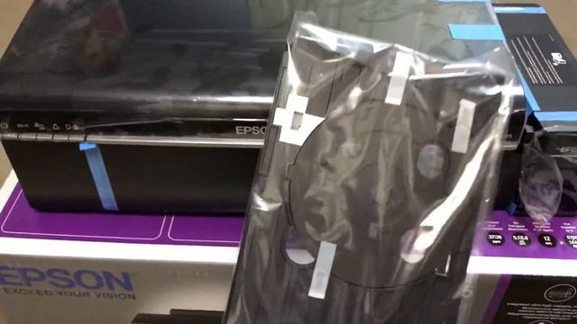 Принтер Epson L805 смотреть онлайн