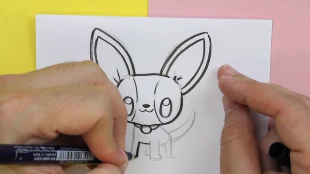 COMO DIBUJAR UN PERRO CHIGUAGUA o CHIHUAHUA KAWAII - Dibujos faciles kawaii - dibuja con Jape смотреть онлайн