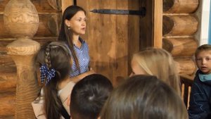"Как учились дети в старину"
