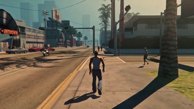 ?НОВАЯ ГРАФИКА В GTA SAN ANDREAS! RenderHook + ReShade