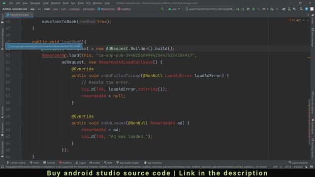 How to implement Admob Rewarded Video Ads In Android Studio смотреть онлайн