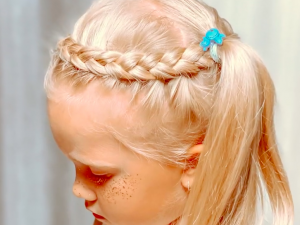 Лёгкие и Быстрые Прически на Каждый День для Ленивых |Косичка с хвостом