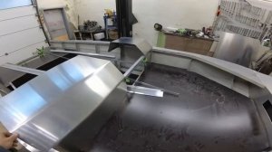 Лодка Воронеж изготовление консолей , начало