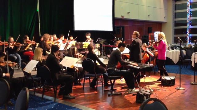 Roy & Rosemary - City in focus Christmas ball w/Stradivari Ensemble behind the scene 1 смотреть онлайн