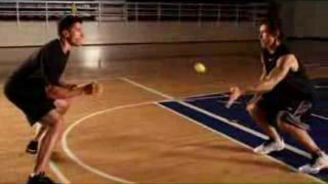 NBA!!! Тренировка Стива Нэша с мячами!