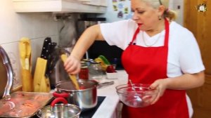 ЗАКУСКА ИЗ КРАСНОГО СЛАДКОГО ПЕРЦА НА ЗИМУ . ГРУЗИНСКАЯ КУХНЯ .  ბულგარულის კონსერვი Bell Peppers