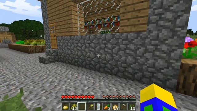 ЭТОТ ЖИТЕЛЬ ХОЧЕТ ОГРАБИТЬ МЕНЯ В МАЙНКАФТ! | Хооой MINECRAFT
