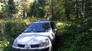 Дорога к берегу Нязепетровского водохранилища