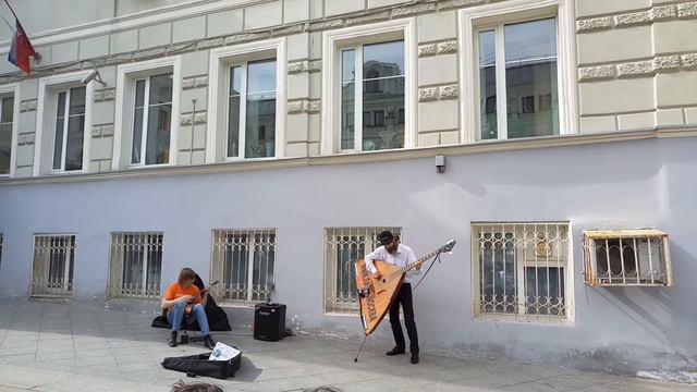 Отель Калифорния на балалайках. Весенняя Москва. 01.05.17