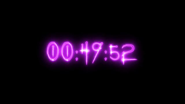 Purple neon vampire timer 1 hour 40 minutes (countdown) смотреть онлайн