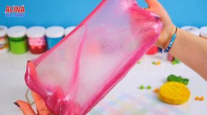 Изменяю покупные слаймы Без клея. Залипашки своими руками