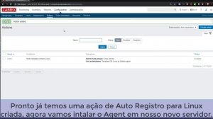 8 - Executando Zabbix-Agent no Docker com Auto Registro de Host.