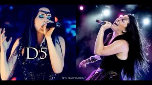 Amy Lee vs  Sharon Den Adel LIVE VOCAL BATTLE