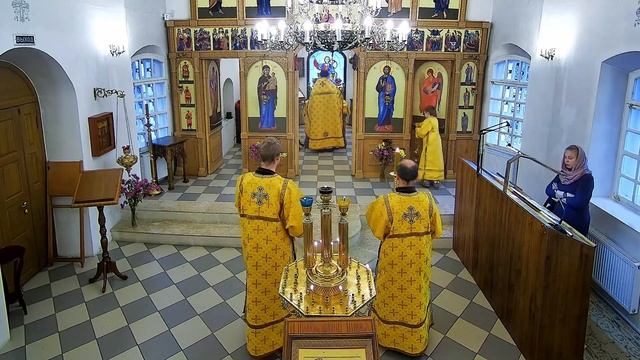 Неделя 22-я по Пятидесятнице. Ап. Иакова, Брата Господня по плоти. Божественная литургия смотреть онлайн