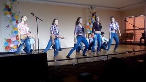 Танец на День Учителя.