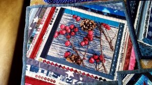 Лоскутные ланчматы и сороки.