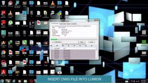 INSERT DWG INTO LUMION autocad to lumion
