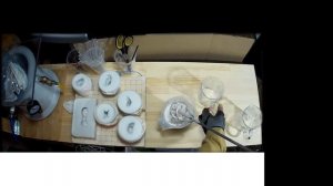 Гипсовые фигуры Процесс заливки