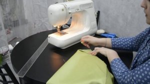 Как красиво сшить уголок скатерти