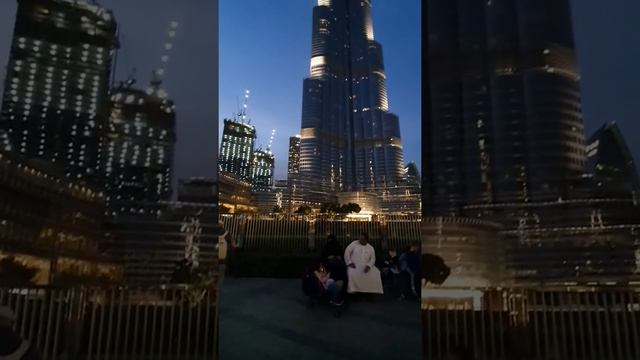 BURJKHALIFA view/Вид у Бурдж Калифы