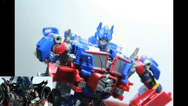 Optimus Prime vs Sentinel Prime vs Megatron (TRANSFORMERS 3 STOP MOTION STUDIO SERIES)