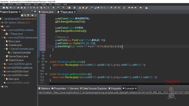 JavaGames2D #16- Debug on-off + revisao-refactor смотреть онлайн