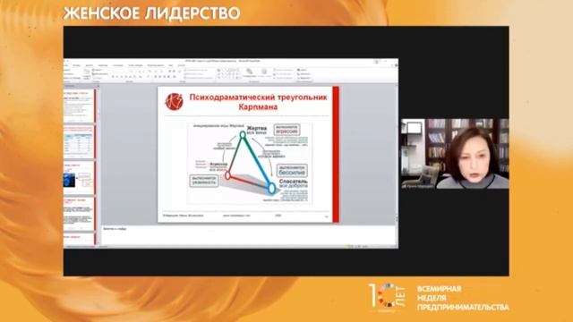 Где найти опоры для преодоления кризиса? Выступление коуча Ирины Марецкой на GEW Belarus смотреть онлайн